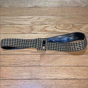 Hollister tan and brown belt